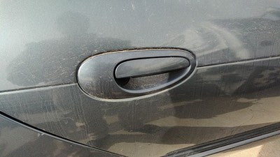 2000-2004 Chrysler 300M Passenger Right Rear Outside Door Handle Back Blue Pbq