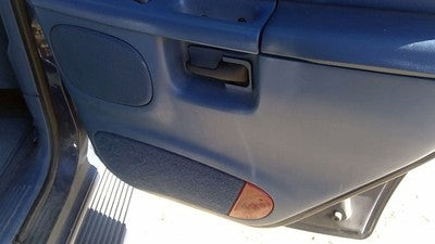 95-99 Ford Explorer Passenger Right Rear Inside Door Trim Panel Only Back Blue