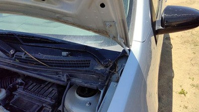 07-12 Nissan Sentra Sr Driver Left Hood Hinge Assembly Oem Silver K23 65401Et000