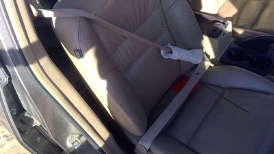 2003-2007 Honda Accord Passenger Right Front Seat Belt Retractor Shoulder Tan