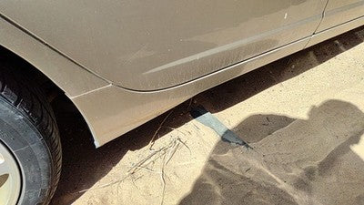 03-07 Cts Passenger Right Rear Rocker Panel Moulding Side Skirt Sand Storm 61U