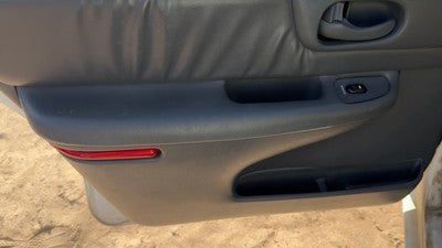 97-05 Buick Century Driver Left Rear Door Trim Panel With Switches Back Gray 93B