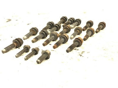 1998-2002 Lincoln Navigator Set Of Bolts For Engine Oil Pan Oem 5.4L Dohc