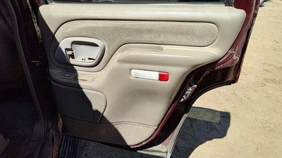 95-99 Gmc Yukon Passenger Right Rear Inside Door Trim Panel Only Back Tan 522