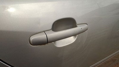 02-06 Camry Passenger Right Rear Outside Door Handle Back Lunar Mist Metallic