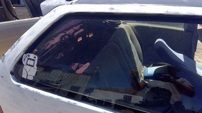 88-91 Civic Crx Hatchback Passenger Right Rear Quarter Glass Back Side Window