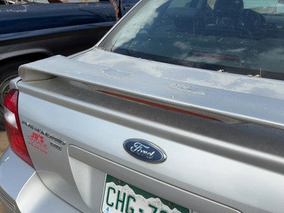 2007 Ford Fivehundred Rear Spoiler Back Wing Oem Silver Birch Jp