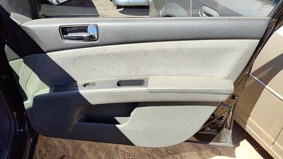 07-09 Nissan Sentra Passenger Right Front Door Trim Panel With Switches Black W