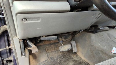 2003-2004 F350 Powerstroke Lower Dash Under Column Knee Bolster Trim Panel Gray