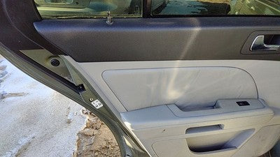 2005 Cadillac Sts Driver Left Rear Door Trim Panel With Switches Back Gray 132
