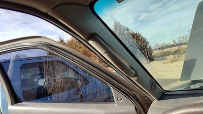2004 Nissan Xterra Driver Left A Pillar Trim Windshield Post Panel Oem Gray K