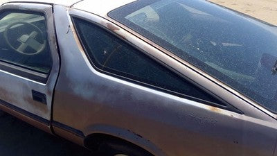 1984-1987 Dodge Daytona Driver Left Rear Side Window Quarter Glass Turbo Shelby