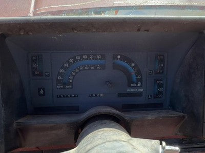1990-1991 Chevy S10 Pickup Speedometer Cluster Instrument Gauges Panel Oem Dash