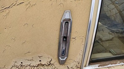 1980 Cadillac Deville Passenger Right Rear Moulding On Quarter Panel Oem