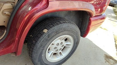 1998-03 Dodge Durango Driver Left Rear Wheel Flare Moulding Oem Back 5fn27zbjae