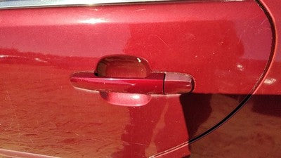 02-06 Toyota Camry Driver Left Rear Outside Door Handle Oem Back Salsa Red 3Q3