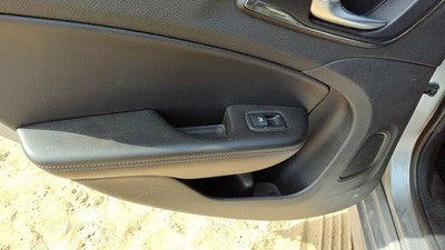 15-17 200 Driver Left Rear Inside Door Trim Panel With Switches Back Black X9
