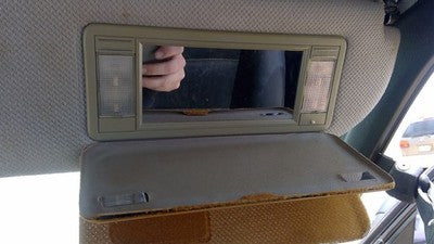 1991 Mitsubishi Galant Vr-4 Passenger Right Sun Visor Oem
