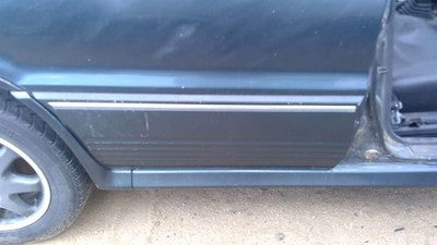91 Mitsubishi Galant Vr4 Passenger Right Rear Moulding From Door Back Trim Green