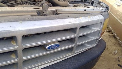 1992-1997 Ford F450 Front Grille Oem Chrome F4tz8200a