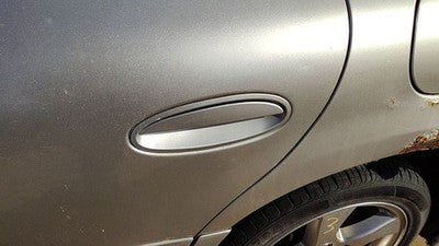 00-05 Pontiac Bonneville Driver Left Rear Outside Door Handle Back Silver 67U