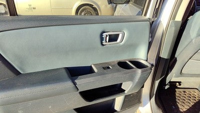 09-11 Pilot Driver Left Rear Door Trim Panel With Switches Back Gray/Blue Gr