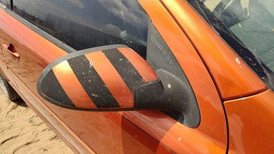 05-10 Chevy Cobalt Passenger Right Power Side Mirror Door Mounted Oem Orange 56U
