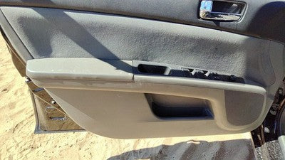 07-09 Nissan Sentra Driver Left Front Door Trim Panel With Master Switch Black W
