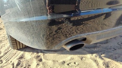 2012-2014 Vw Passat Rear Muffler With Exhaust Tip Oem 561253609J