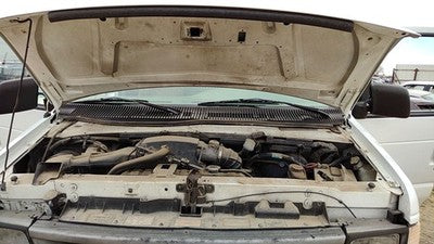 1992-1998 Ford Van E250 Pair Of Hood Hinges Right Left Set Assembly Oem White