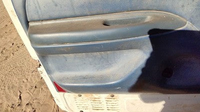 1996 Ford F350 Driver Left Front Inside Door Trim Panel Manual Windows Blue