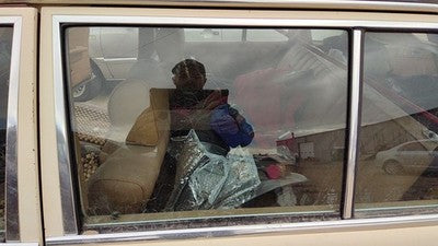 1979-1985 Mercedes 300Td Driver Left Rear Side Window Door Glass Oem Back