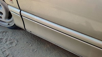 1993 Saturn Sc2 Coupe Driver Left Front Moulding From Door Oem Trim Strip Gold