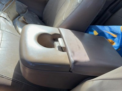 1999 Ford F150 Center Console Assembly Oem Arm Rest Fold Down Tan Ex
