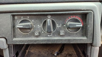 1991 92 Volvo 740 Temperature Control Module In Dash Heater Ac Head Unit Oem