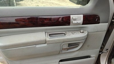 03 Lincoln Aviator Driver Left Front Door Trim Panel With Master Switch Gray Bl