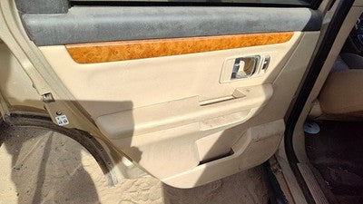 07-08 Grand Vitara Xl-7 Driver Left Rear Door Trim Panel With Switches Back Tan