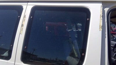 1992-2014 Ford Van E150 Passenger Right Rear Side Window Door Glass Back Forward