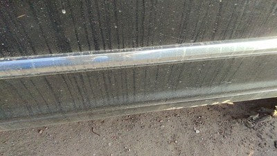 04-05 Hyundai Xg350 Passenger Right Front Moulding From Door Trim Strip Black