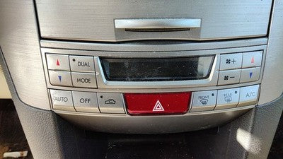 10-14 Legacy Outback Temperature Control Module In Dash Heater Ac Head Unit