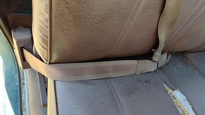 1976 Silverado C10 Passenger Right Front Seat Belt Retractor Oem Shoulder Brown