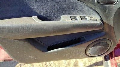 03-06 Outlander Driver Left Front Door Trim Panel With Master Switch Black