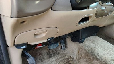 1997-2004 Ford F150 Lower Dash Under Column Knee Bolster Trim Panel Oem Tan Mx