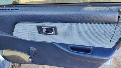1989 Honda Civic Passenger Right Front Door Trim Panel Manual Windows Blue Sedan