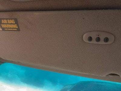 2000-2002 Ford Expedition Driver Left Sun Visor Oem Gray 12 Yl1Z7804105Aaa