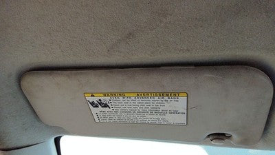 2009-2013 Toyota Corolla Driver Left Sun Visor Oem 7432002B10b0