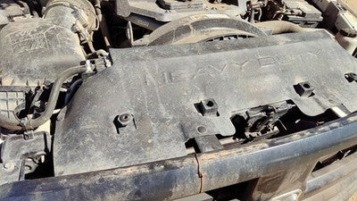 16 Ram 4500 Top Plastic Cover Above Radiator Support Upper Shield 6.7L Cummins