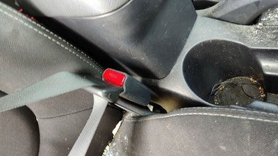 2010-2013 Kia Soul Passenger Right Front Seat Belt Buckle Receiver Oem Black Wk