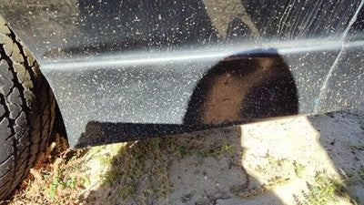 1989 Chevy Camaro Lh Driver Left Rear Moulding On Quarter Panel Oem Black