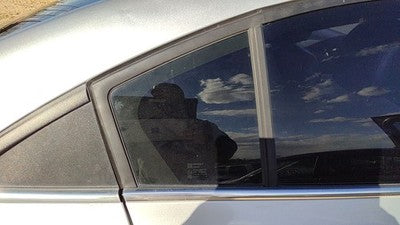 13-14 Cruze Passenger Right Rear Vent Window Back Door Glass With Frame Oem